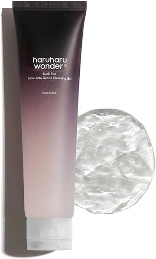 Black Rice Triple AHA Gentle Cleansing Gel, 100ml