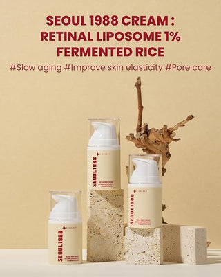 SEOUL 1988 Cream – Retinal Liposome 1% + Fermented Rice, 50ml
