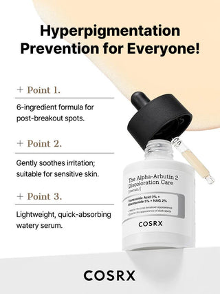 The Alpha-Arbutin 2 Discoloration Care Serum, 50ml