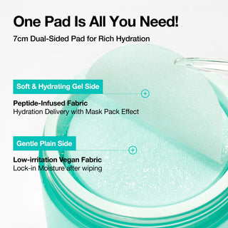 PDRN 100 Hyaluronic Acid Glow Pad, 60 Pads