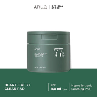 Heartleaf 77% Toner Pad, 160ml