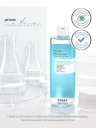 Low pH Niacinamide Micellar Cleansing Water 400ml