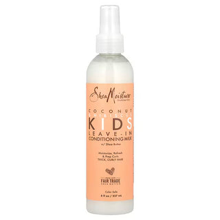 Kids, Leave-In Conditioning Milk with Shea Butter, Thick, Curly Hair, Coconut & Hibiscus, 237ml