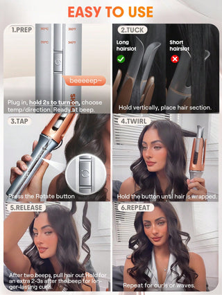 It-Curl One-Touch Instant Curler - 32mm (Long Hair)
