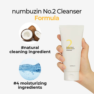 No. 2 Deep Clean Fresh Cream Cleanser, 120ml