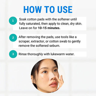 Super Melting Sebum Softener + 40 Cotton Pads Set