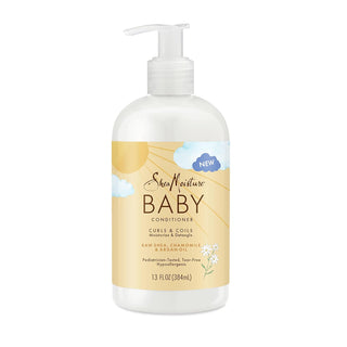 Baby Conditioner for Curly Hair Raw Shea, Chamomile and Argan Oil, 384g