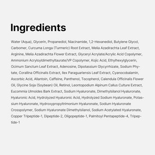 KOJIC ACID TURMERIC VITA EYE GEL SERUM 30ml