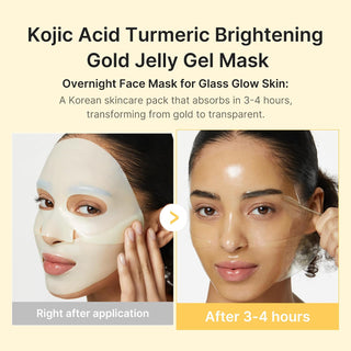 Kojic Acid Turmeric Brightening Gel Mask 4ea