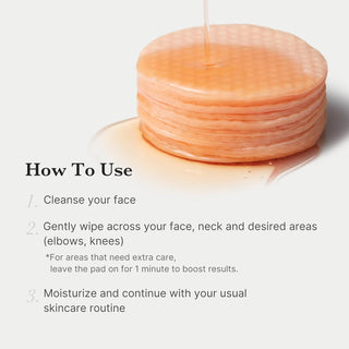 RED SUCCINIC ACID PEELING PAD, 70 pads