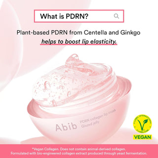 PDRN Vegan Collagen Lip Mask Glazed Jelly 11g
