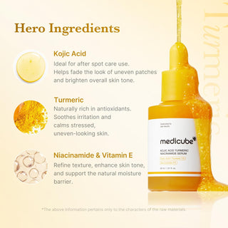 KOJIC  ACID TURMERIC NIACINAMIDE SERUM 30ML