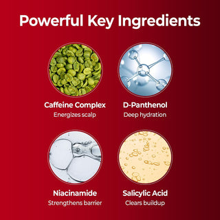 Caffeine Shampoo Baby Powder 500ml