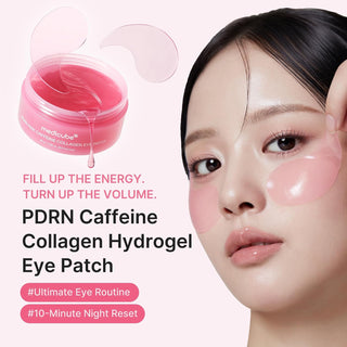 PDRN Pink Caffeine Collagen Eye Patch 60pcs