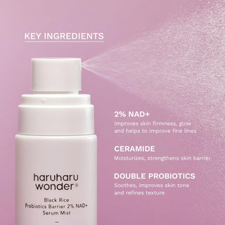 Black Rice Probiotics Barrier NAD+ Serum Mist 80ml