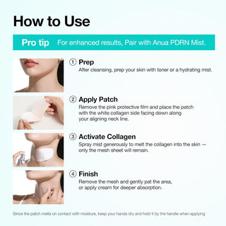PDRN COLLAGEN MELTING PATCH FOR NECK (4EA)