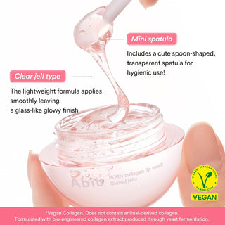 PDRN Vegan Collagen Lip Mask Glazed Jelly 11g
