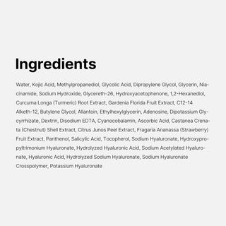 KOJIC ACID TURMERIC PAD  70pcs