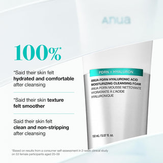 PDRN HYALURONIC ACID MOISTURIZING CLEANSING FOAM 150ml