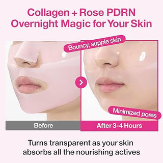 No.2 Rose PDRN Overnight Collagen Mask (4EA)