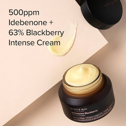 Mary&May - Idebenone Blackberry Intense Cream, 70g
