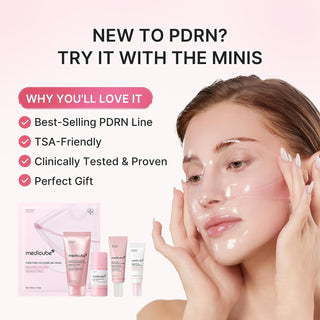 PDRN Glow Essentials Kit Mini Skincare Travel Set