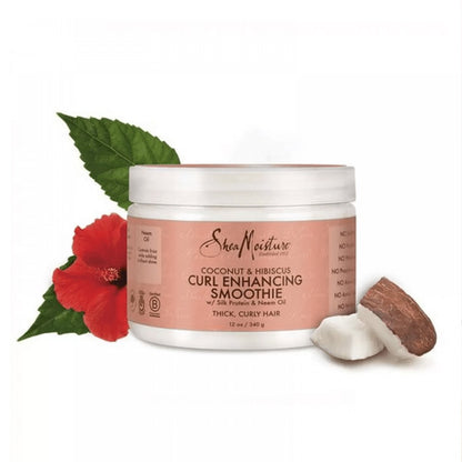 SheaMoisture - Curl Enhancing Smoothie, Coconut & Hibiscus, 340g