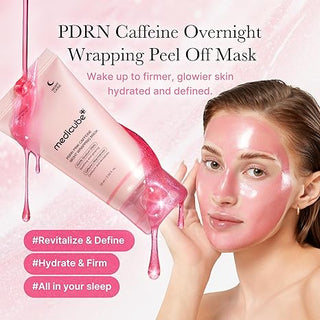 PDRN PINK CAFFEINE NIGHT WRAPPING MASK 75ML