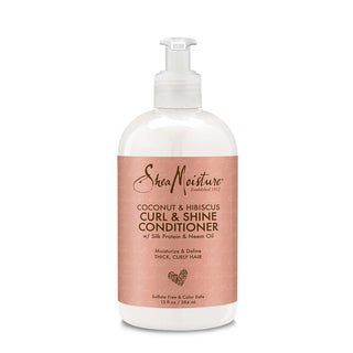 Curl & Shine Conditioner, Coconut & Hibiscus, 384ml