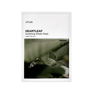 Heartleaf 77% Soothing Sheet Mask, 25ml