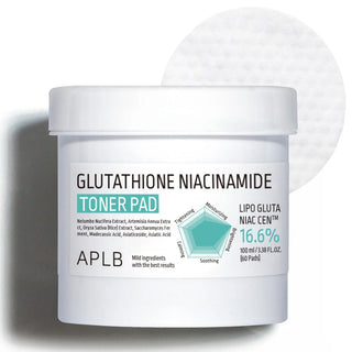 Glutathione Niacinamide Toner Pad (60 pads)