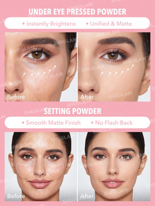 Insta-Ready Face & Under Eye Setting Powder Duo