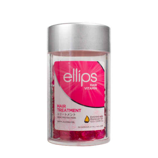 Hair Vitamin Capsules with moroccan oil, Ellips