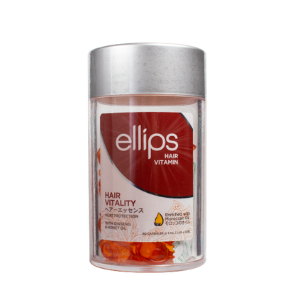 Hair Vitamin Capsules with moroccan oil, Ellips