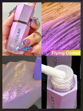 Chroma-Glow Bloom Liquid Highlighter-Flying Comet