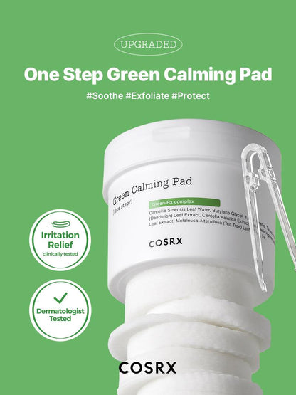 COSRX One step green hero calming pad (70 pads)