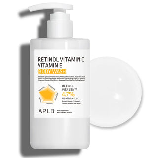 RETINOL VITAMIN C VITAMIN E BODY WASH 300ML