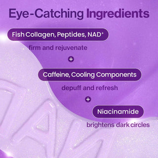 NO.9 NAD+ COLLAGEN UNDER EYE PATCHES 5EA