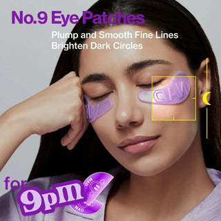 NO.9 NAD+ COLLAGEN UNDER EYE PATCHES 5EA