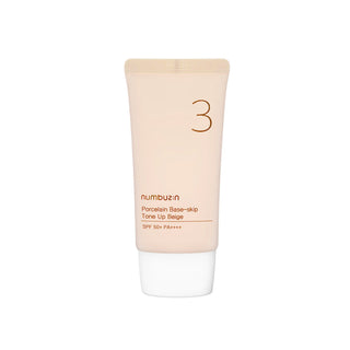 No. 3 Porcelain Base-Skip Tone Up Beige, 50ml