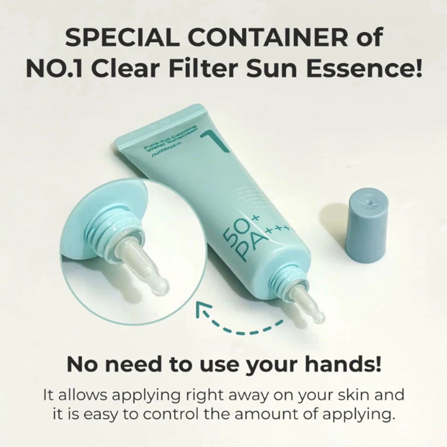 Numbuzin - No.1 Clear Filter Sun Essence SPF50+