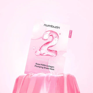 No.2 Rose PDRN Collagen Plumping Sheet Mask 1ea