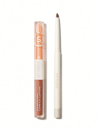 Soft 90's Glam Lip Liner And Lip Duo Set