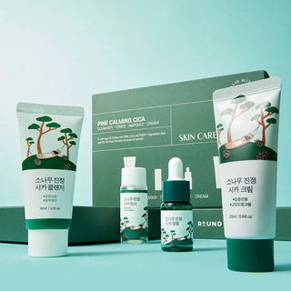PINE CALMING CICA TRIAL KIT(CLEANSER 30ML+TONER 20ML+AMPOULE 10ML+CREAM 20ML)