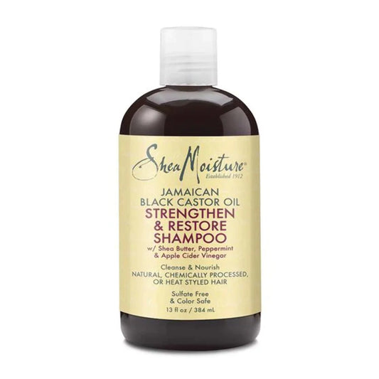 SheaMoisture - Jamaican Black Castor Oil, Strengthen & Restore Shampoo, 384ml