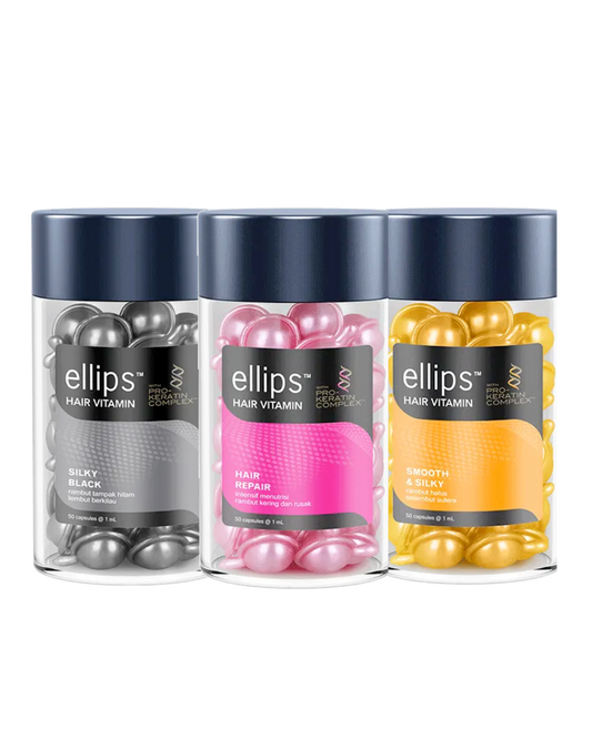 Hair Vitamin Capsules with Pro Kertin Complex, Ellips