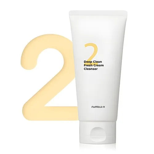 No. 2 Deep Clean Fresh Cream Cleanser, 120ml – Glowin