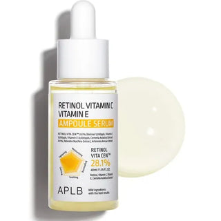 Retinol Vitamin C Vitamin E Ampoule Serum, 40ml