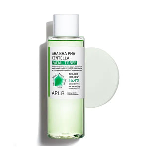 AHA BHA PHA Centella Facial Toner, 160ml