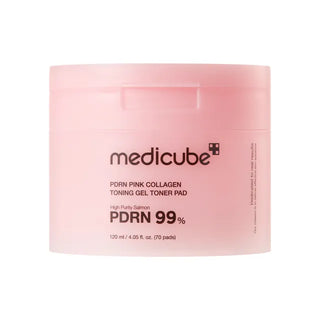 PDRN Pink Collagen Toning Gel Toner Pad, 70 Pads